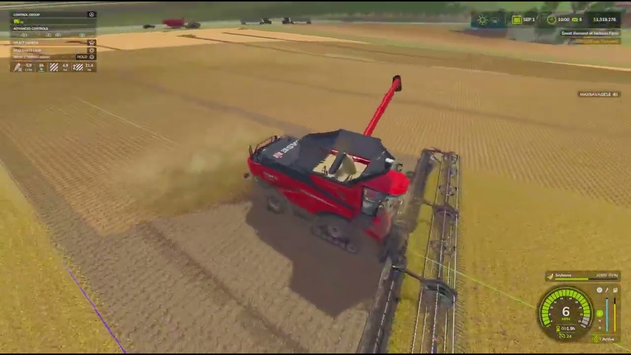 Harvest pt 2 we are rollin 
