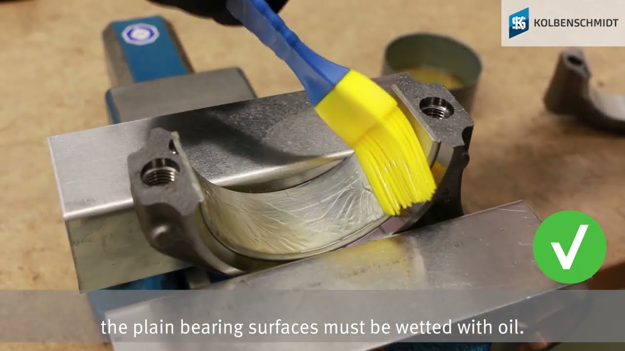 How to handle cracked connecting rods correctly