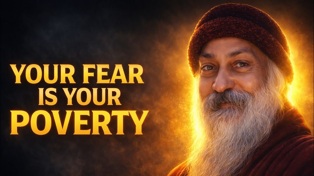 Poverty Is Fear | Stop Living in Fear of Money, Future & People (Osho Inspired Discourse)