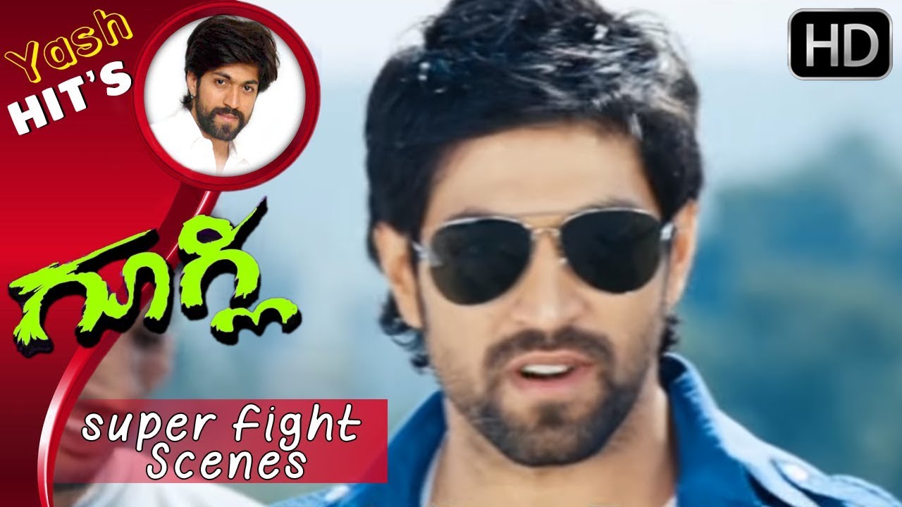 Yash Mass Puching Dialogue to Rowdies | Action Scene | Googly Kannada Movie