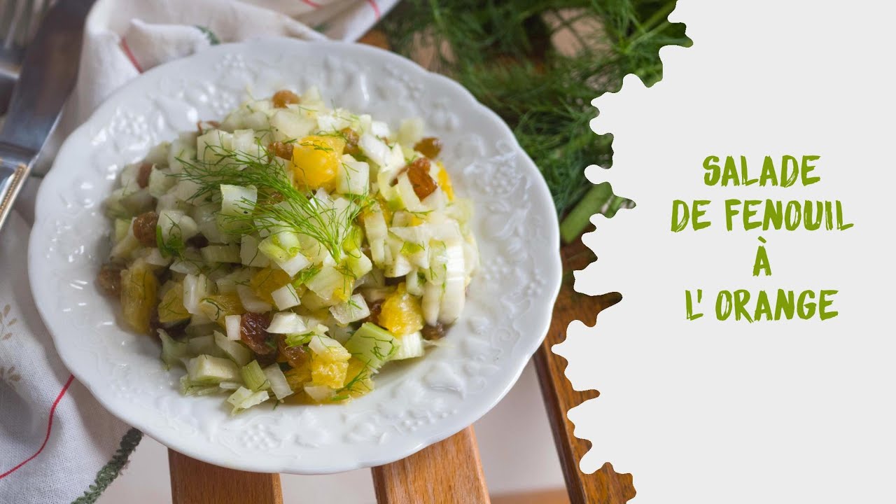 Salade de fenouil à l'orange TROP bonne !