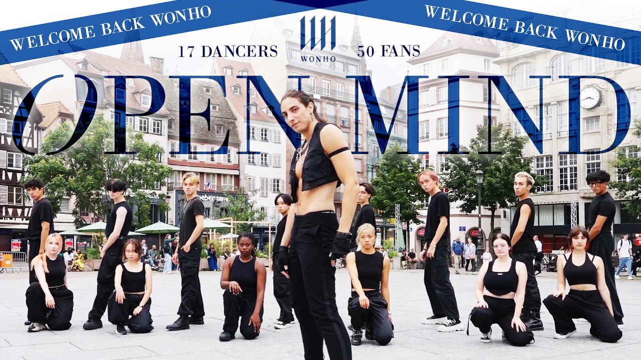 [K-POP IN PUBLIC | 17 DANCERS + 50 FANS] Open Mind - WONHO (원호) Dance Cover by LightNIN