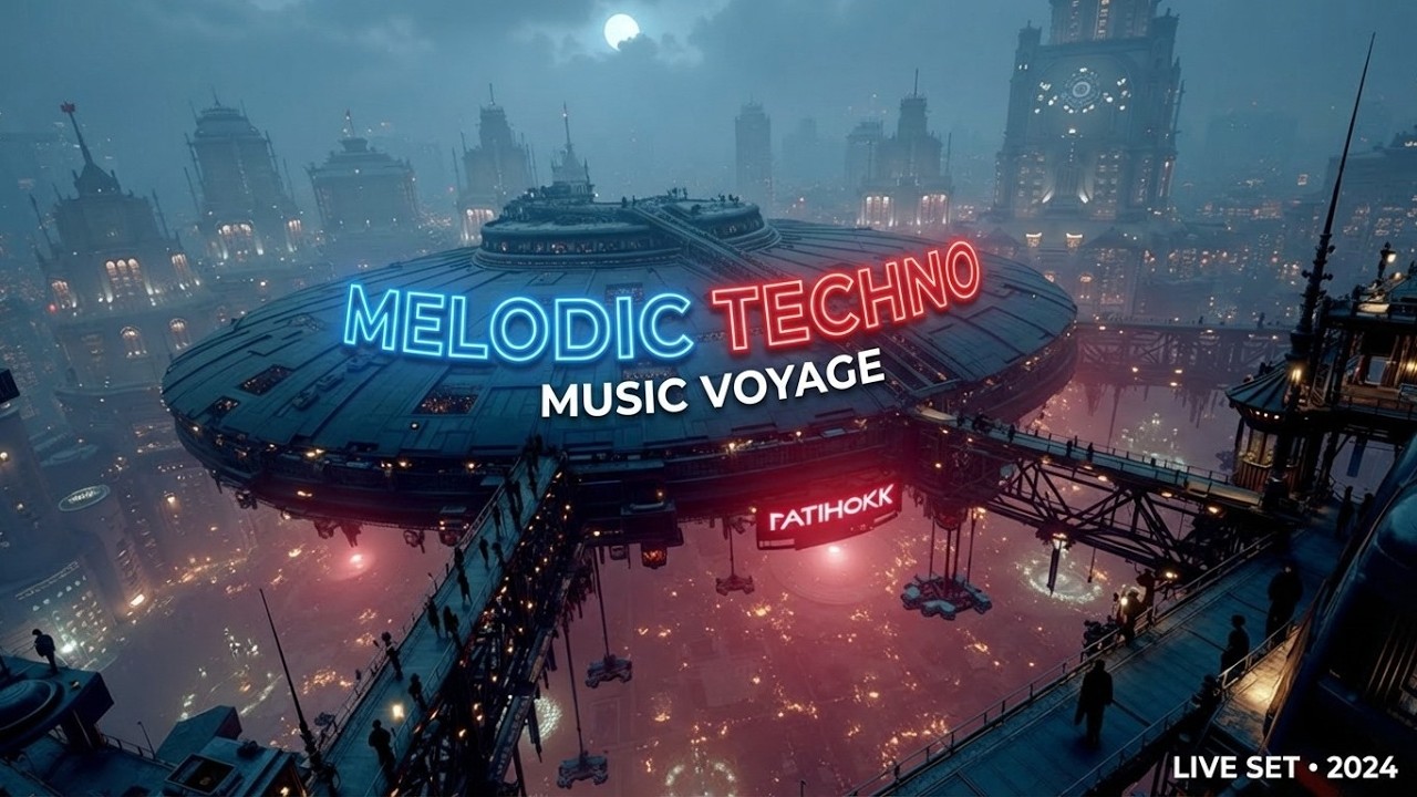 Deep Techno Mix 2026 | Мелодик-техно и тёмная атмосфера: путь сквозь неоновое небо