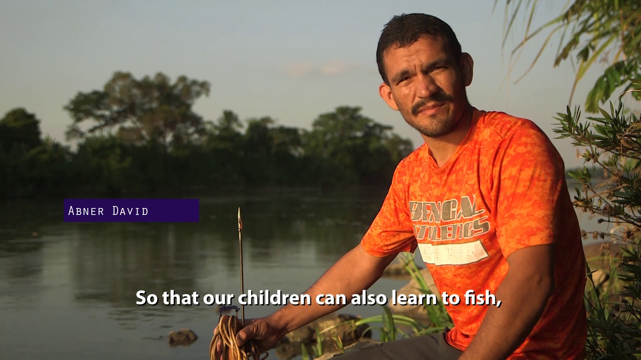 Pescador del Rio Chixoy