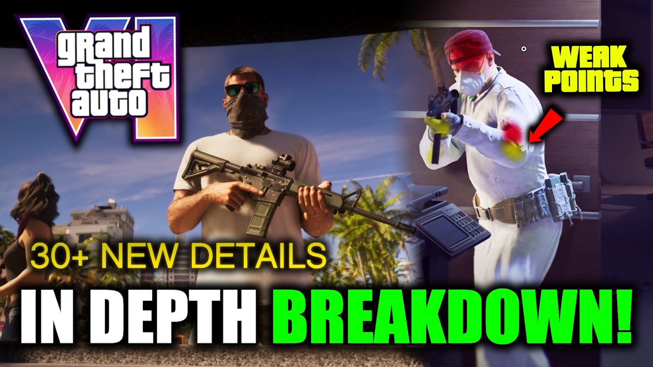 30+ Details You Missed in The GTA 6 Gameplay Extended Look! (IN DEPTH BREAKDOWN)