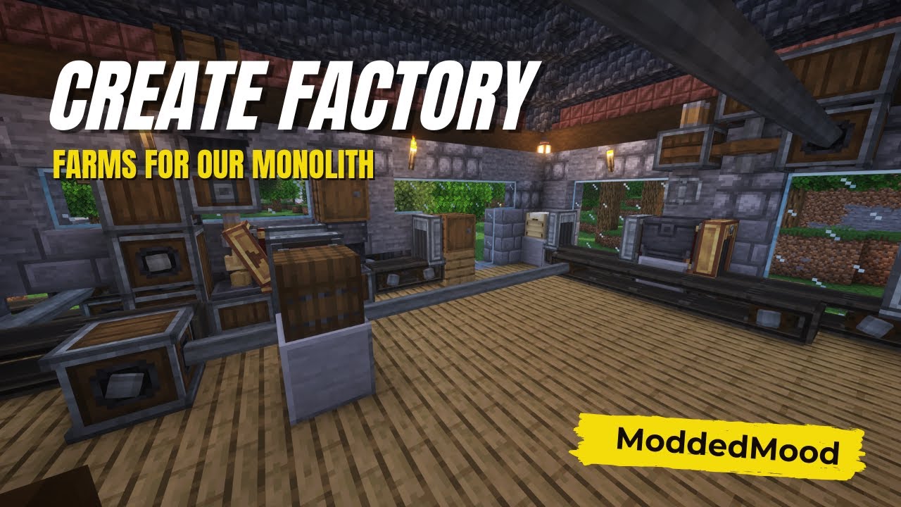 I Built a Create Mod Factory to Prepare for the Monolith Ep. 11