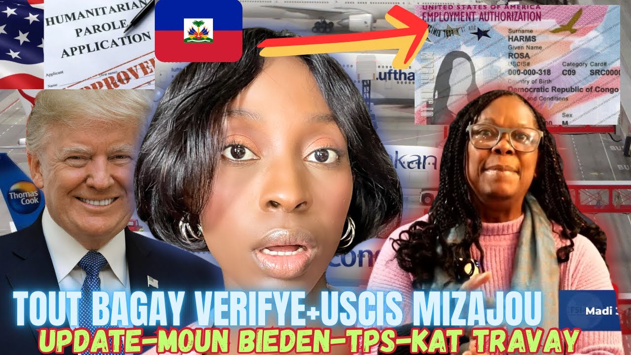 Uscis publier note sa sou site yo pou tout immigrant😳Everify Mete date expiration kat travay TPS yo