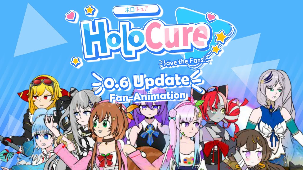 HoloCure : Save The Fans! 0.6 Update | hololiveID Fan-Animation