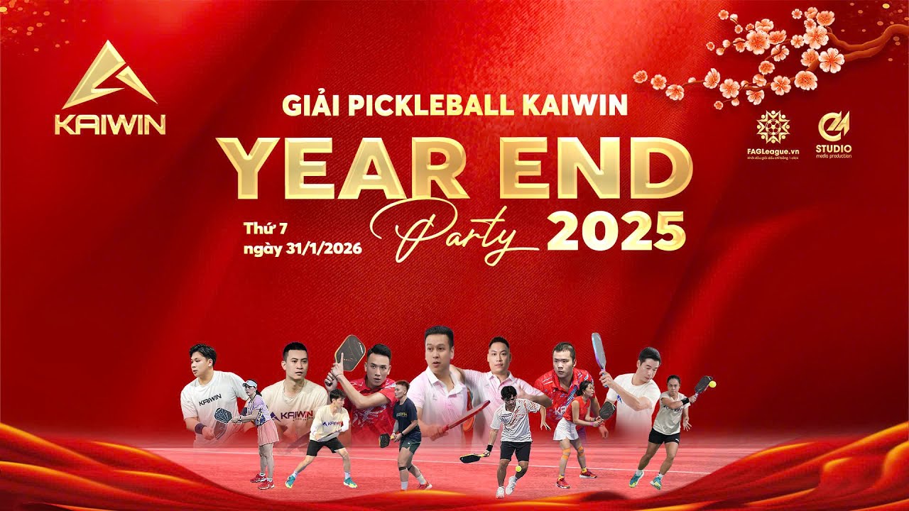 🎬PHÚC PHAN | BÌNH RAFA & ĐẠT TRỐ | THỊNH NGỰA | Pickleball Kaiwin Pro & Semi Pro Year End Party 2025