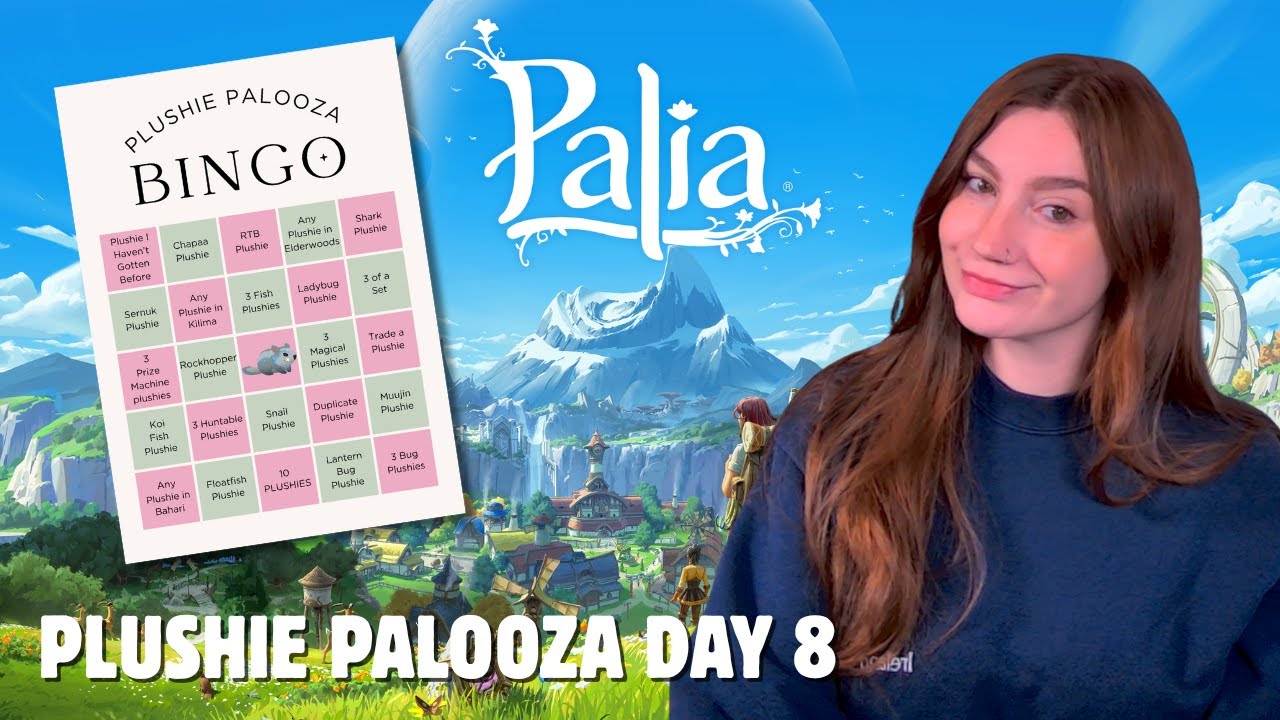 PALIA PLUSHIE BINGO FINALE - DAY 8 [twitch vod 11/14/2025]