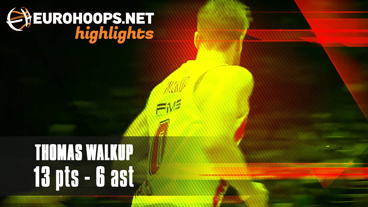 Thomas Walkup  (13 points, 6 assists) 🎯 Valencia Basket - Olympiacos Piraeus 85-92
