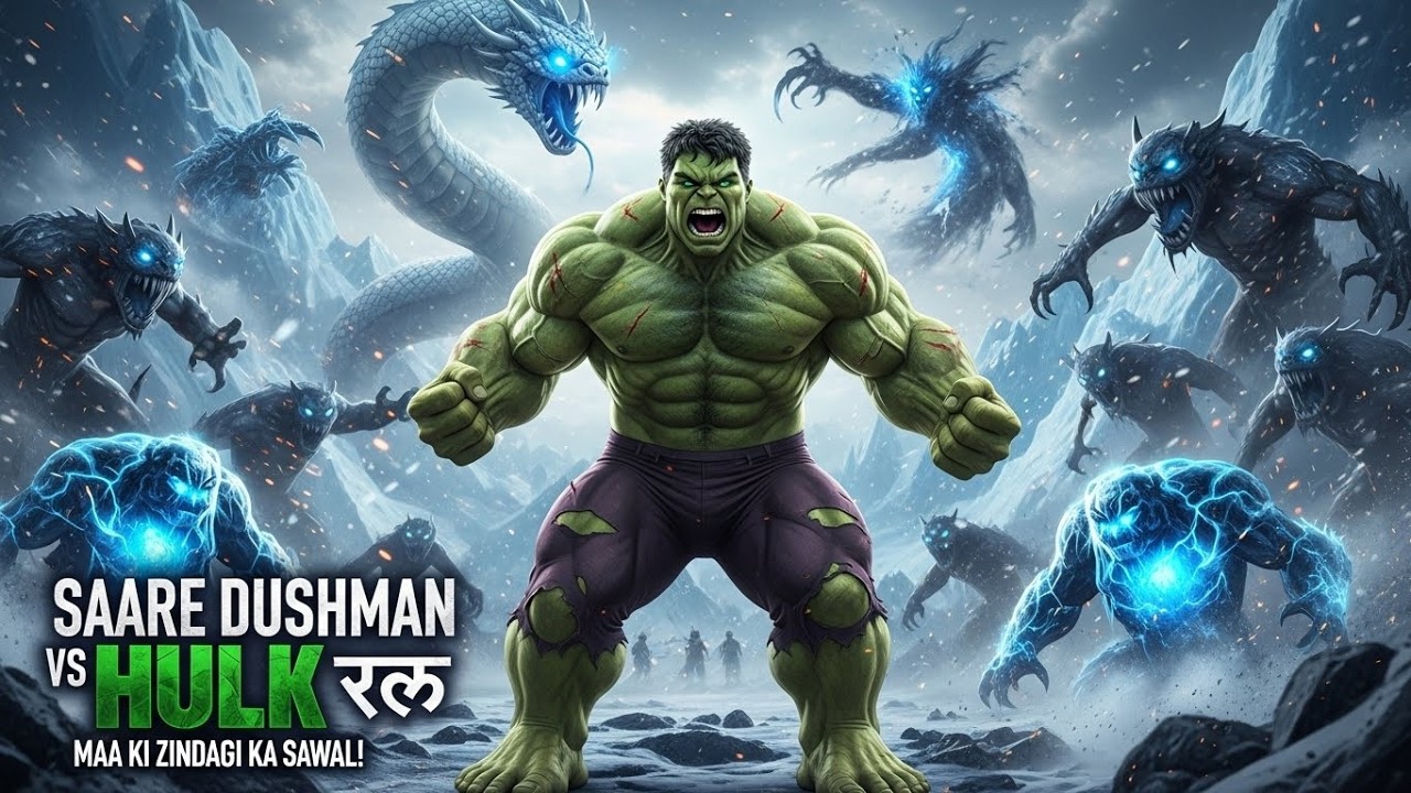 HULK NE APNI MAA KO BACHAYA - NAAGMANI WALI GUFA