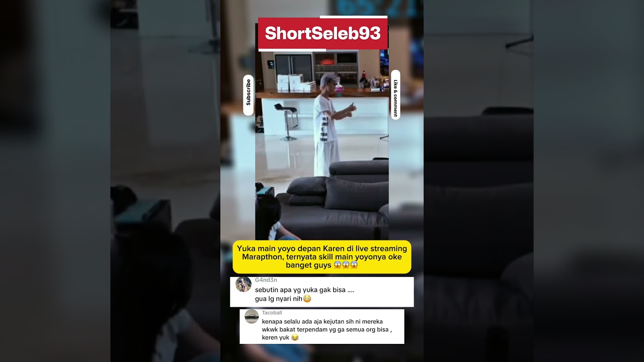 Yuka pamer skill yoyo di live streaming 😱😱😱 #trendingshorts #shortvideo #marapthon