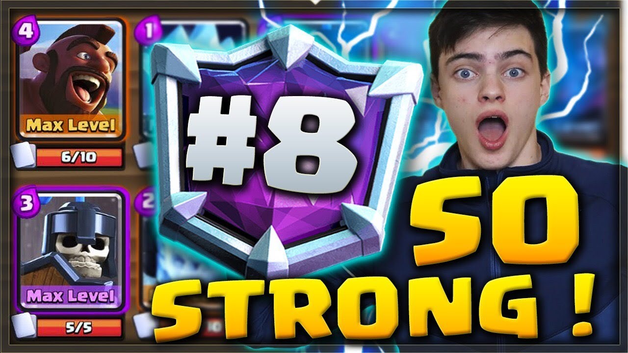 I AM TOP 8 IN THE WORLD AGAIN! 2.9 Hog Guards Inferno Tower = OP LADDER PUSHING DECK!