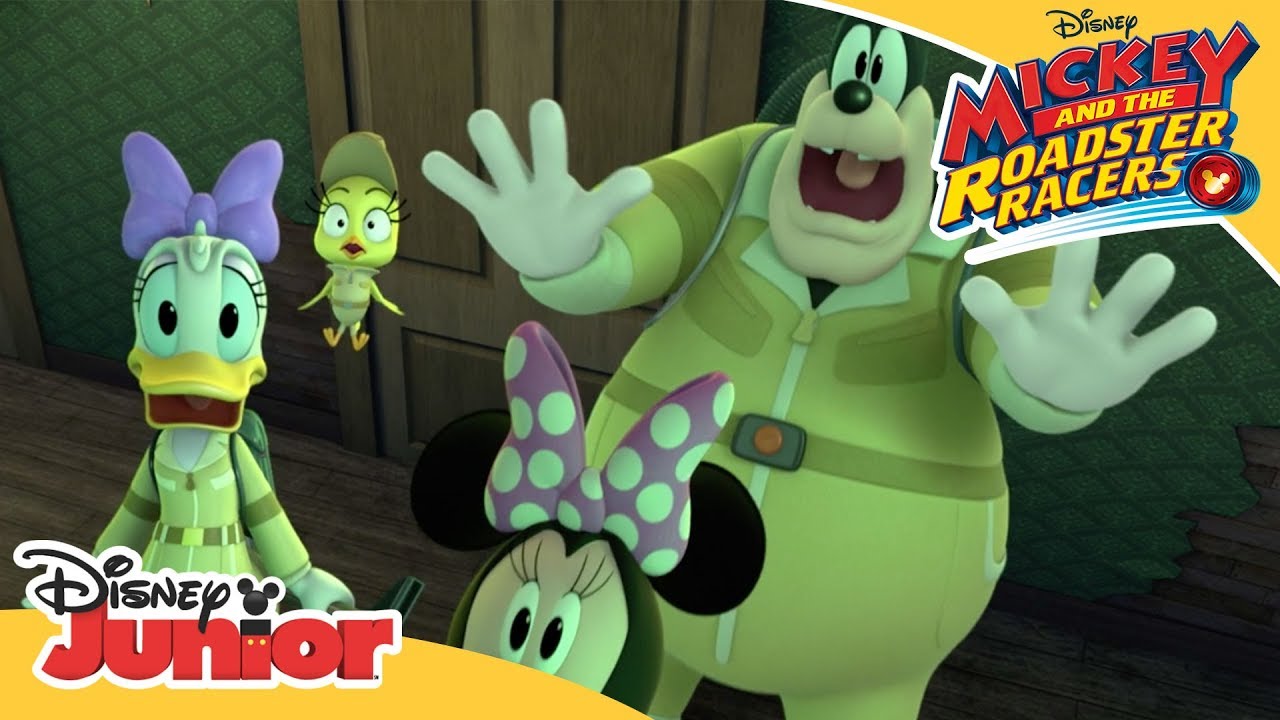 Mickey and the Roadster Racers | Pete's Haunted Halloween Party | Disney Junior Arabia