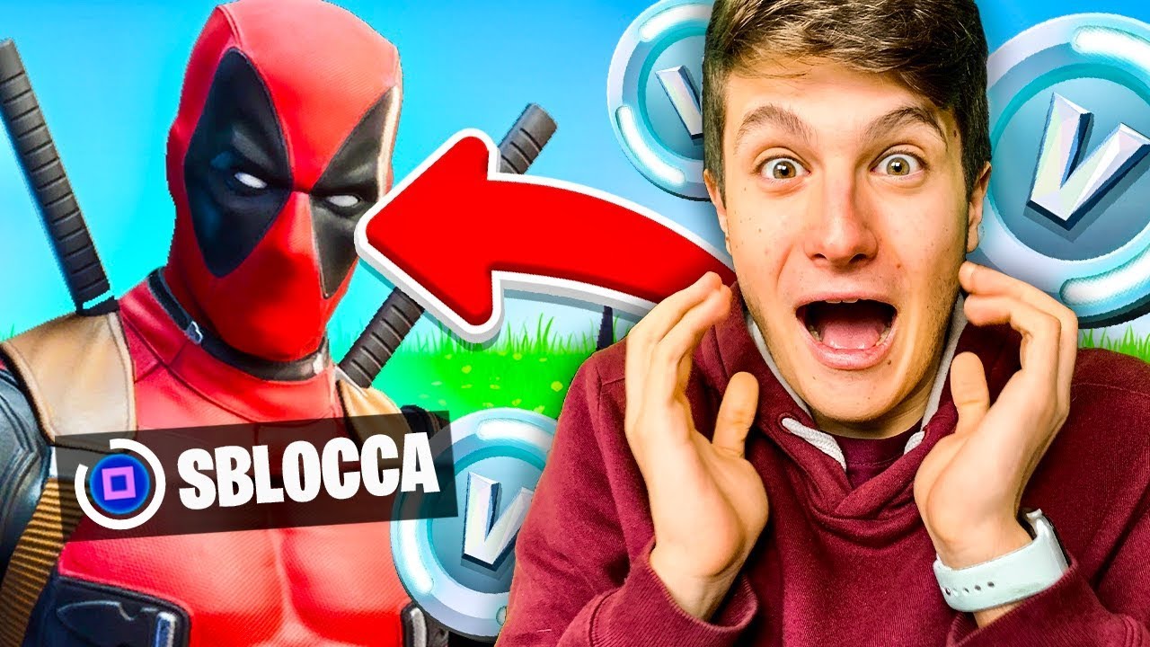 HO SBLOCCATO LA SKIN DI DEADPOOL!! *BELLISSIMA*😍 Fortnite ITA