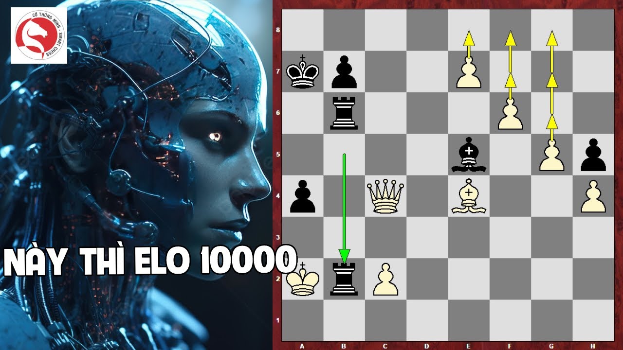 1 Hậu đấu song Xe chưa đủ, Alphazero phong thêm 2 Hậu, quật ngã cao thủ Elo 10000