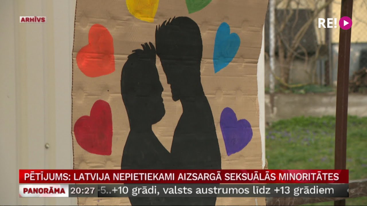 Pētījums: Latvija nepietiekami aizsargā seksuālās minoritātes