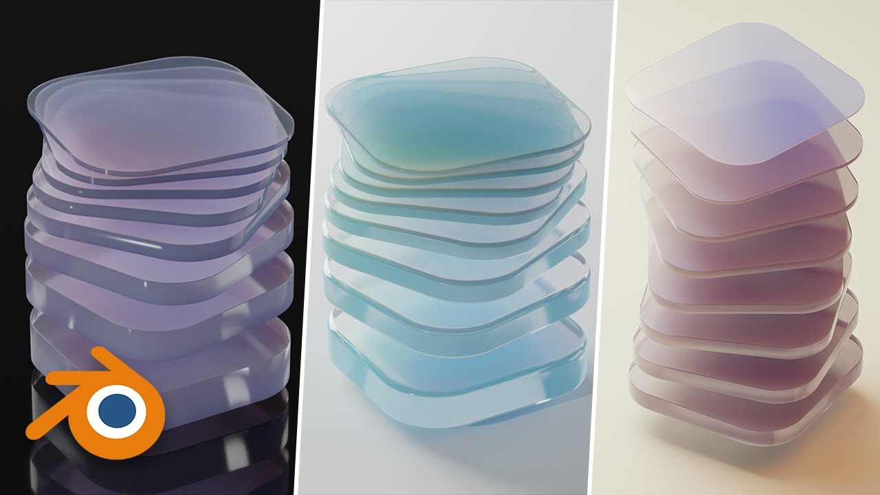 Create stunning 3D abstract art piece (Blender Tutorial)