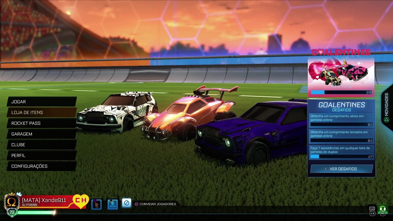 Rocket League competitivo