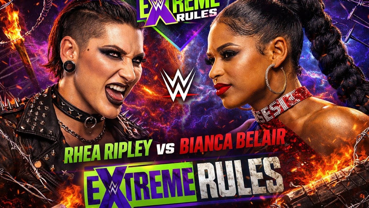 Рея Рипли против Бьянки Белэр – матч по правилам Extreme Rules | WWE 2K25 Dream Match (озвучено н...