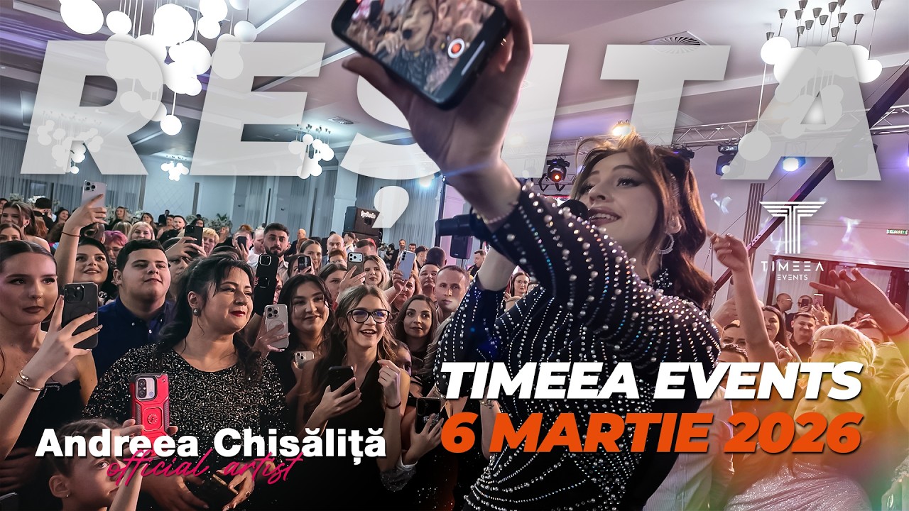 Andreea Chisăliță - Stau Noaptea și Ești În Gând La Mine (LIVE Timeea Events Reșița)