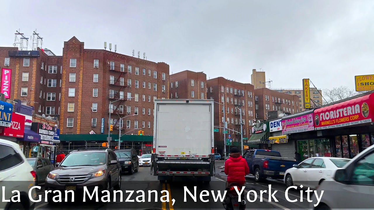 Jueves Lluvioso en la Gran Manzana (Big Apple) de Nueva York | Vídeo en Calidad 4k | NYC