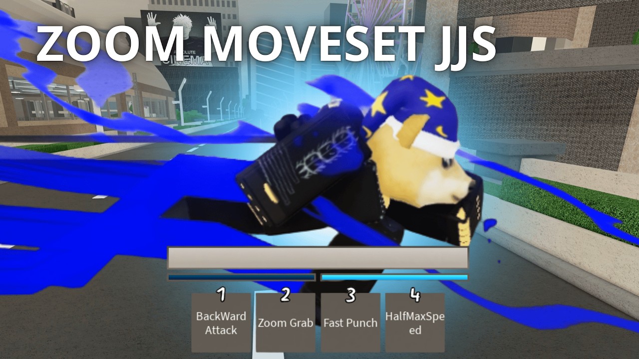 I Made Zoom Moveset Jujutsu Shenanigas Showcase + Import Code