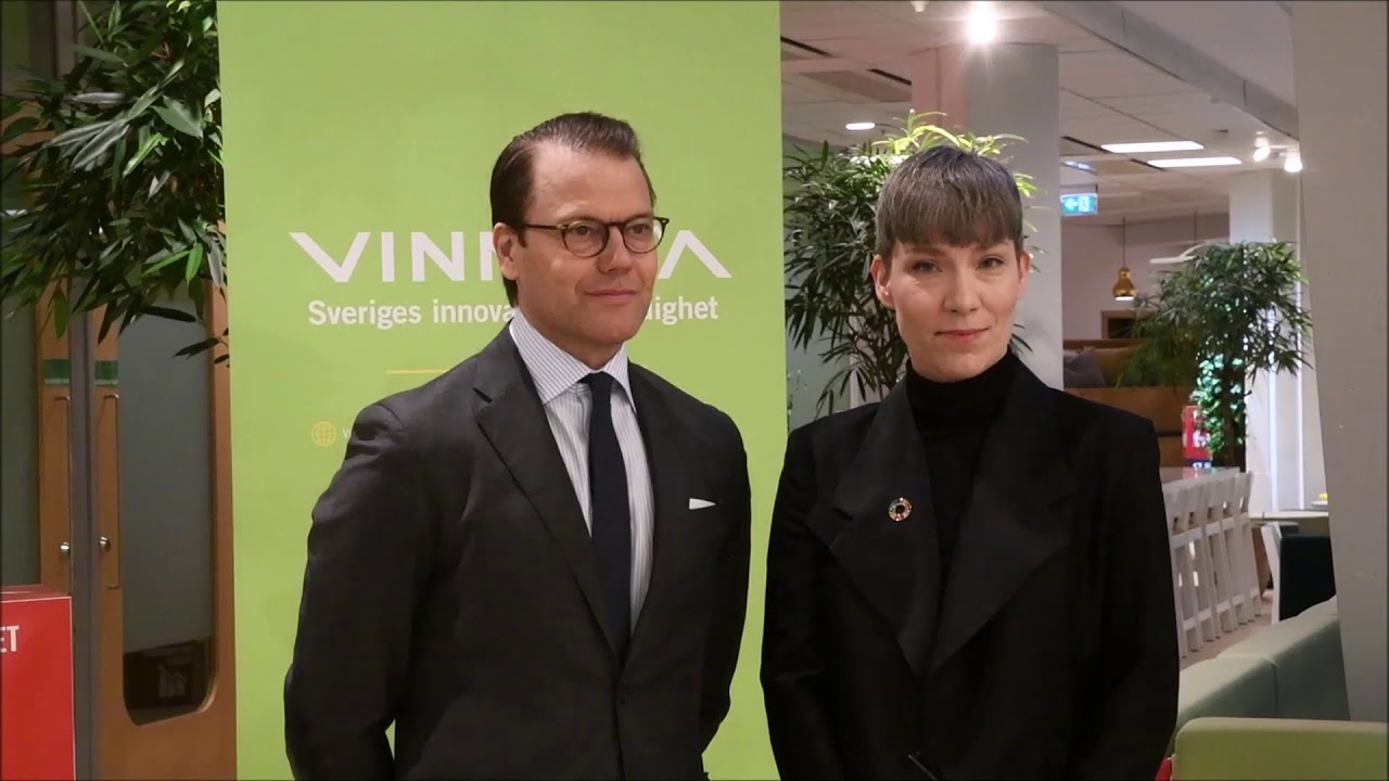 Crown Princess Victoria and Prince Daniel visit Vinnova