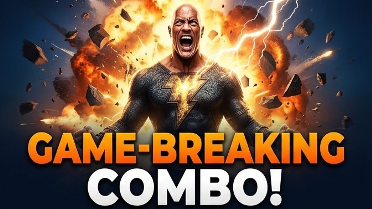 Injustice: Gods Among Us Ultimate Edition: My Longest Combo Attack with Black Adam