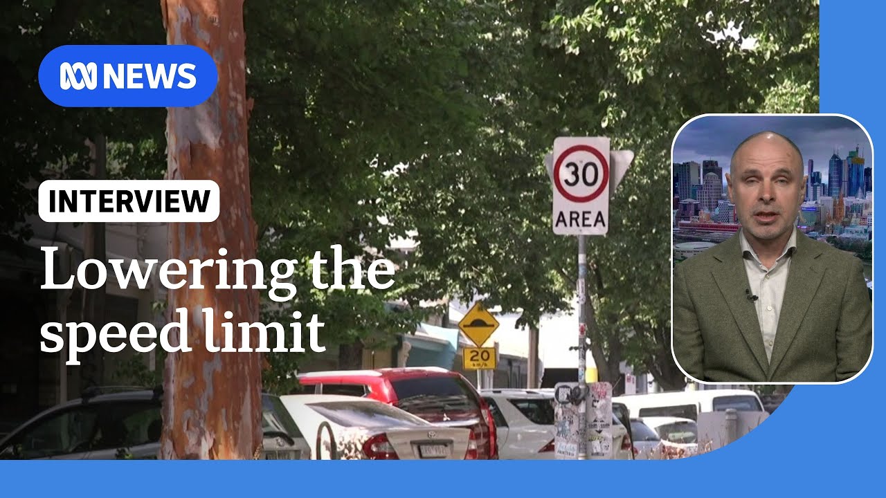 Road safety research proposes lowering residential speed limit to 30km/h | ABC NEWS