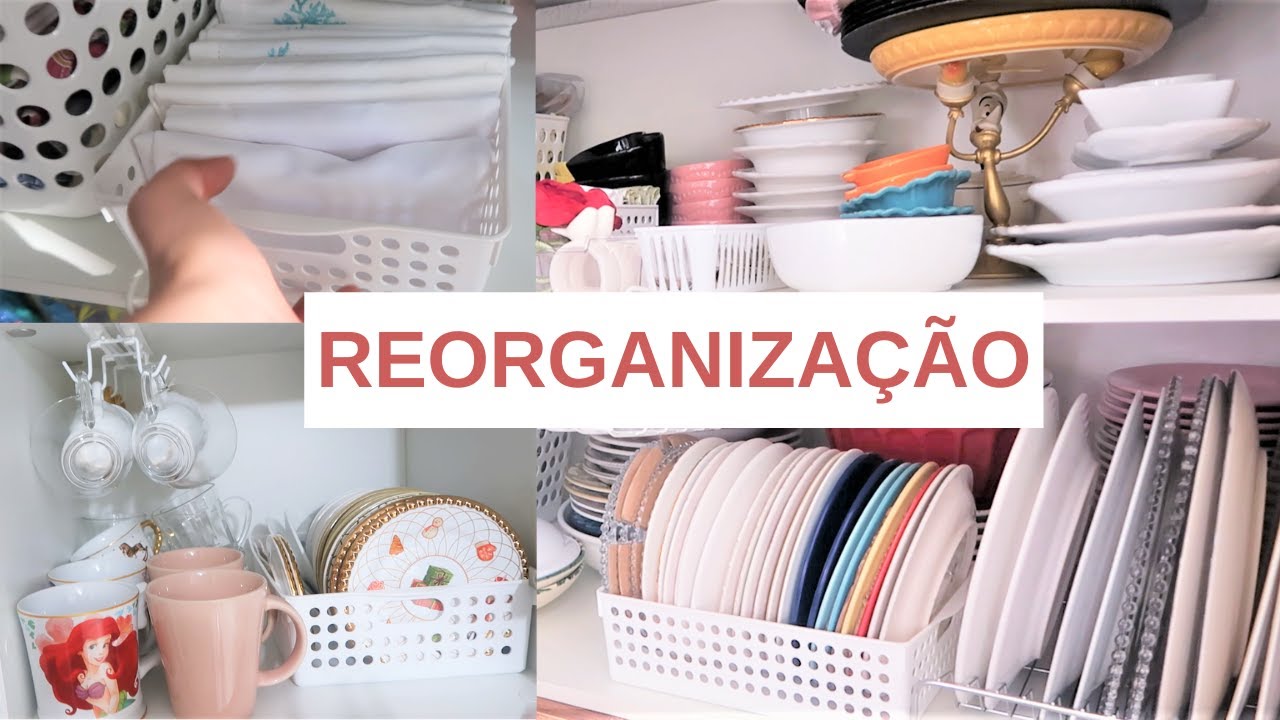REORGANIZAÇÃO DOS ARMÁRIOS | DICAS PARA ORGANIZAR