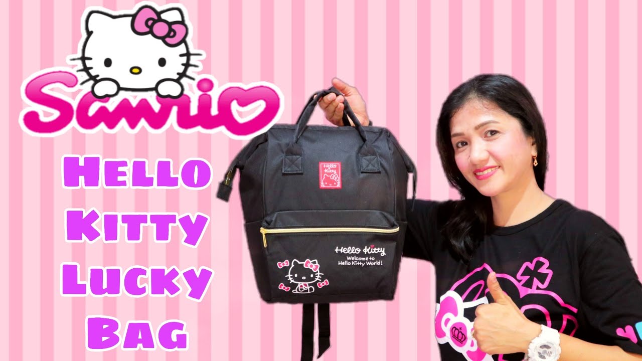 OPENING 2020 SANRIO HELLO KITTY LUCKY BAG!! WAS IT WORTH IT?? | Kitty Pink Cathy 💋