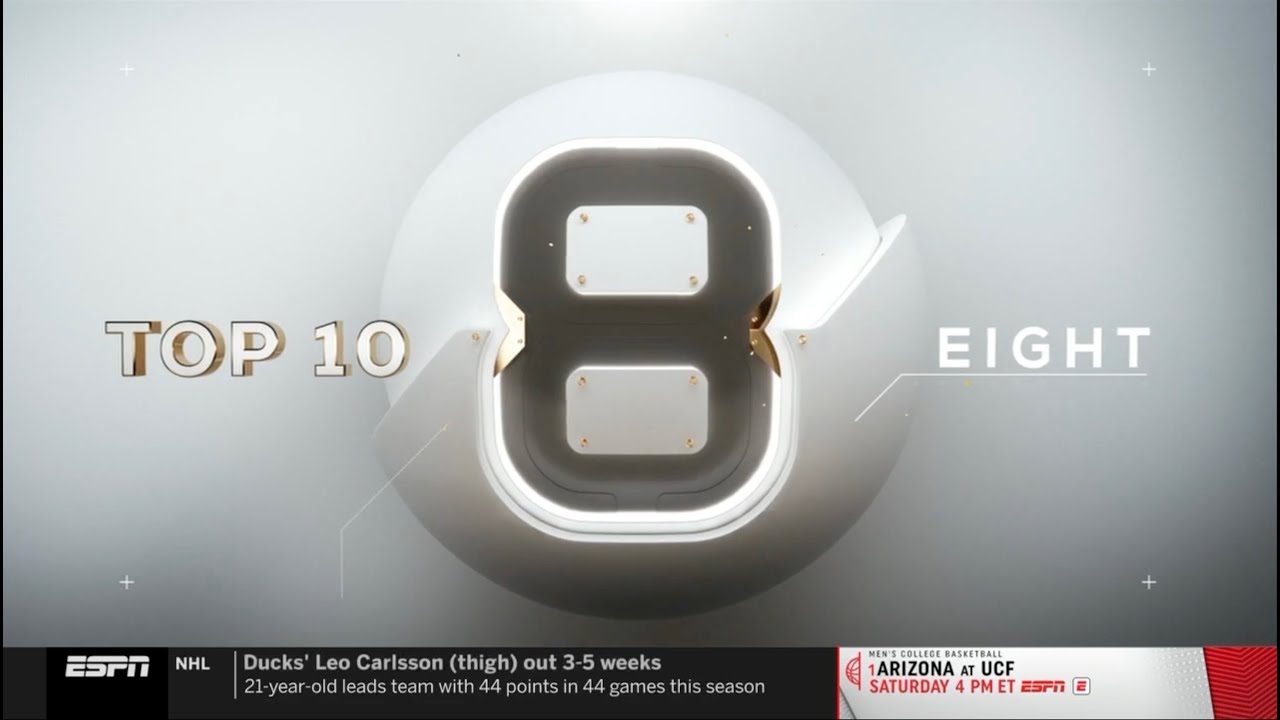 Bates Men's Basketball No. 8 on SportsCenter Top 10!