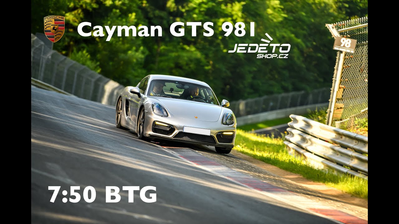 Porsche Cayman GTS 981 Nürburgring Nordschleife BTG 7:50 (traffic)