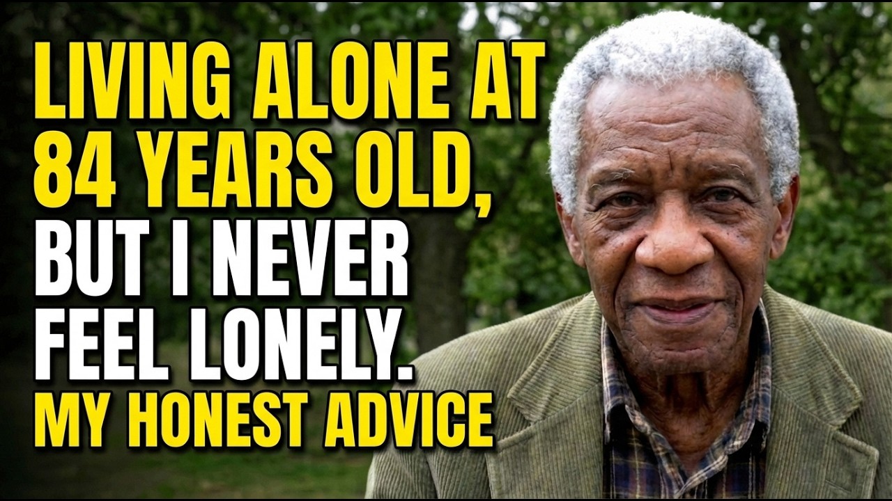 How I Never Feel Lonely Even Living Alone. My Honest Advice at 84 Years Old