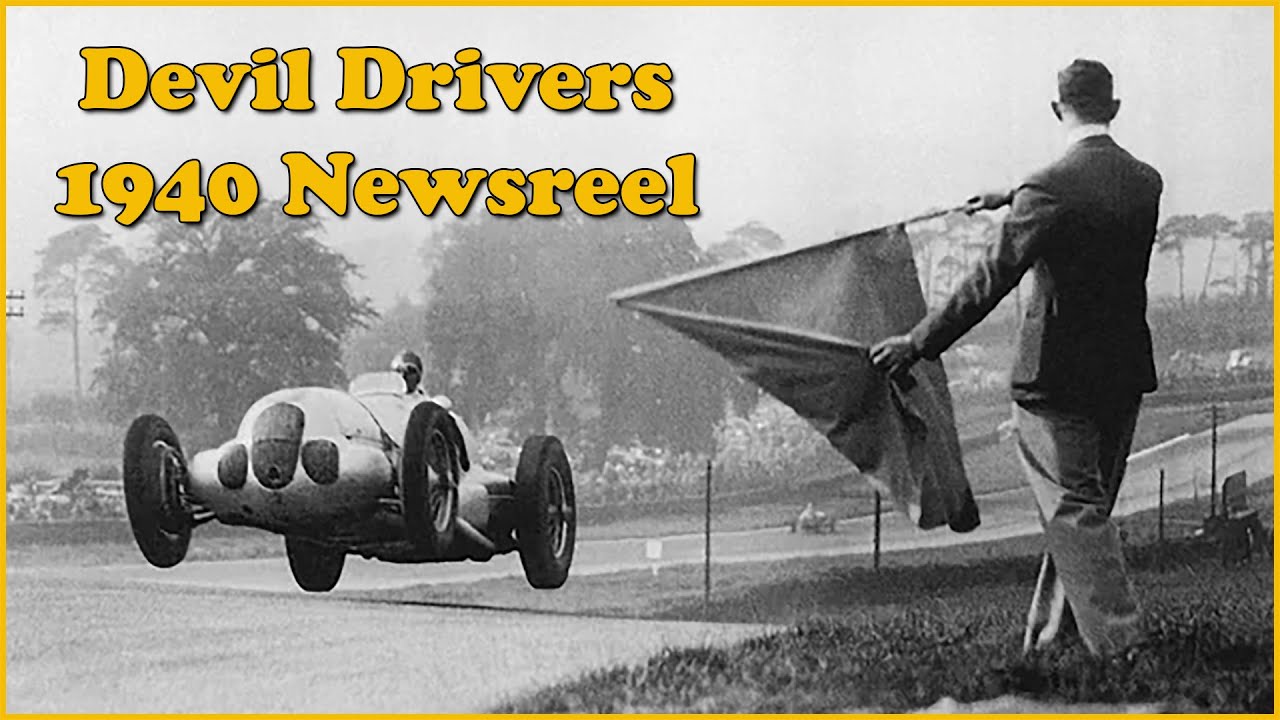 Devil Drivers - 1940 US Newsreel