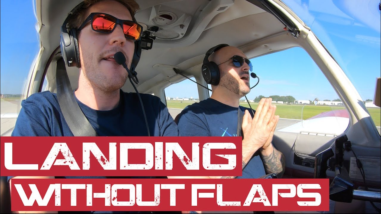 Your Flaps FAIL For Landing... Now What??