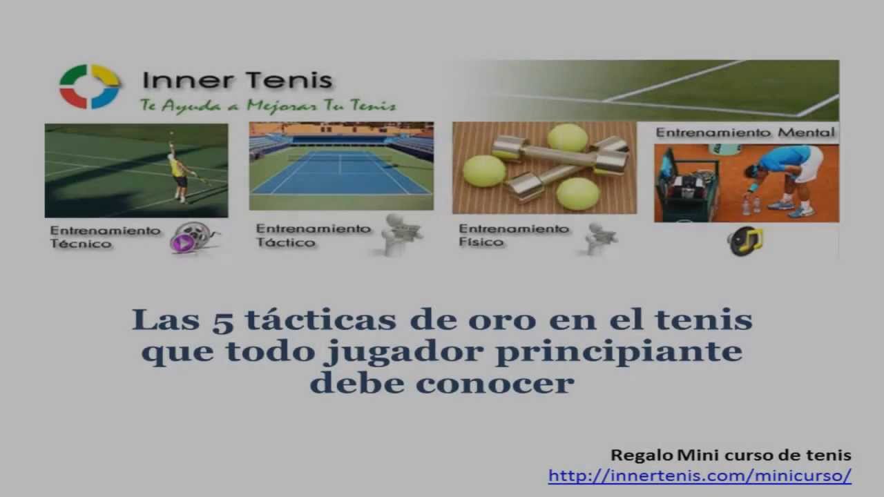 💥 Las 5 tácticas de oro en el tenis 💥 que todo jugador principiante debe conocer