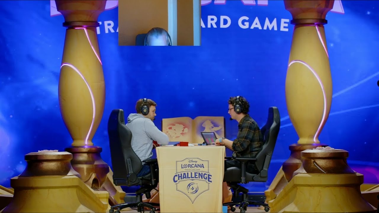 Disney Lorcana Europameisterschaft Runde 1 - Jerome Bastogne (Ame / E) gg. Adam Roper (Sa / St)