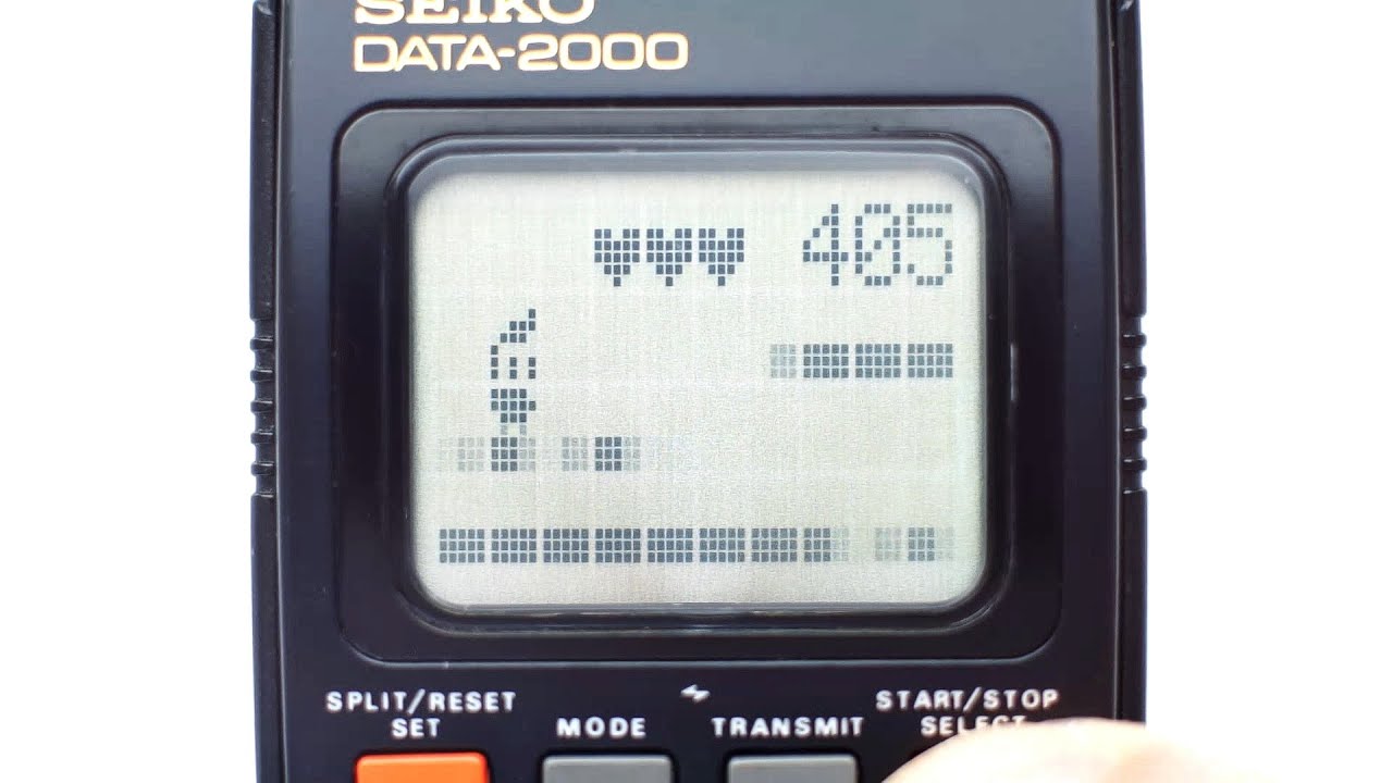 Игра The Platformer для Seiko UC-2000 (DATA-2000)