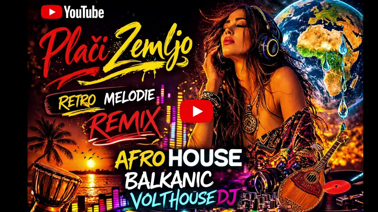 Plači Zemljo 🌍 Retro Balkan Song | Afro House Balkanic Remix 2026 | VoltHouse DJ