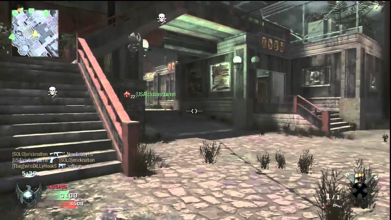 Black Ops: Como los hombres! A cuchillo y hacha!!