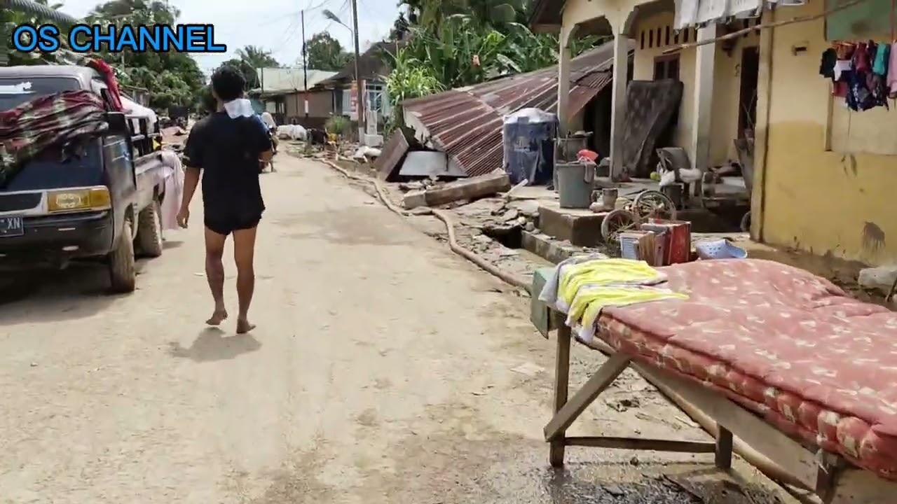 Kondisi Sorkam Kiri arah Bottot, 28.11.25 Pasca Banjir. Tapanuli Tengah