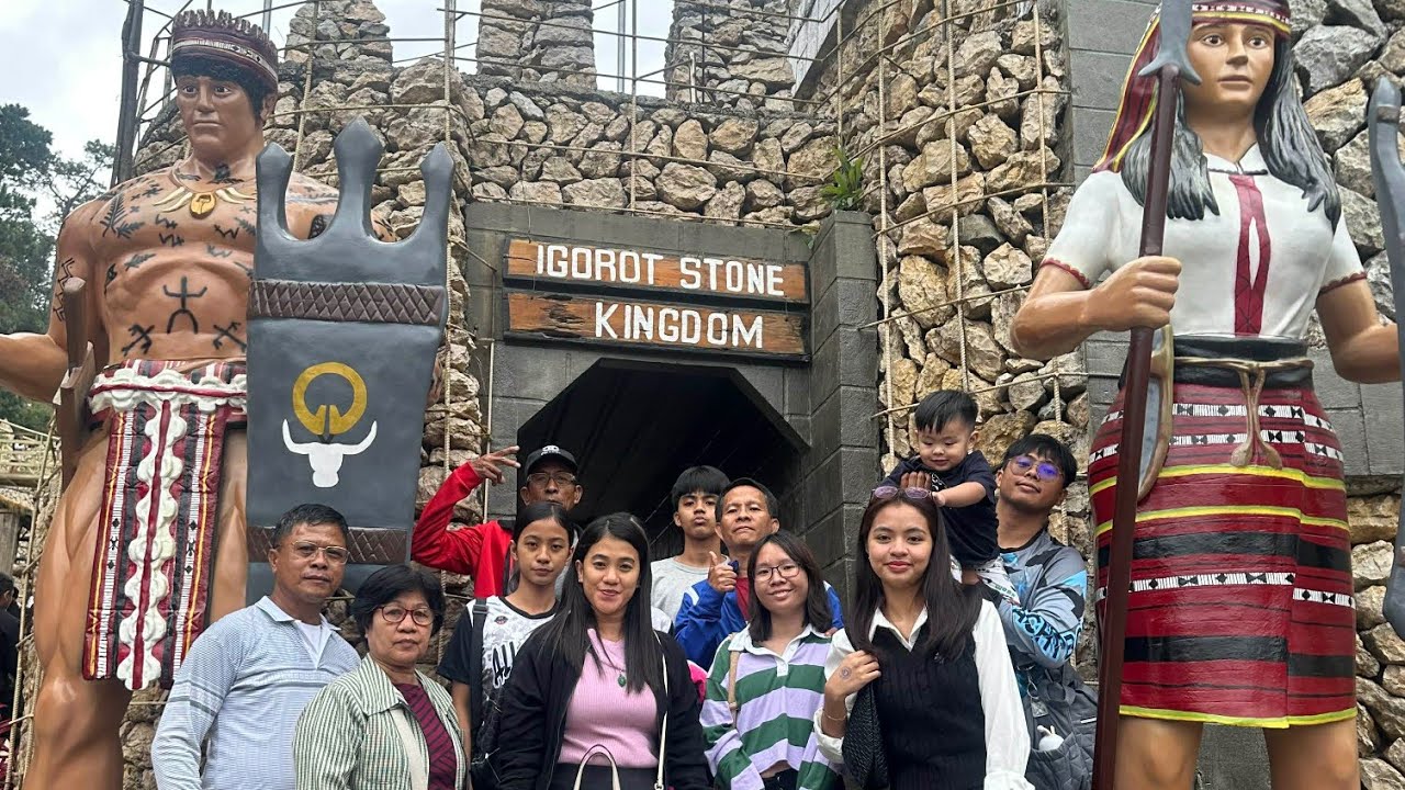 Igorot Stone Kingdom, (baguiocity)..New year vacation with family