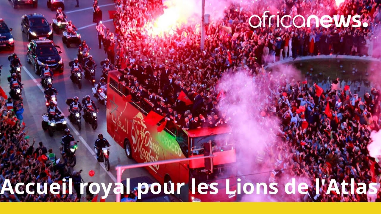Mondial 2022 : accueil royal au Maroc pour les Lions de l'Atlas