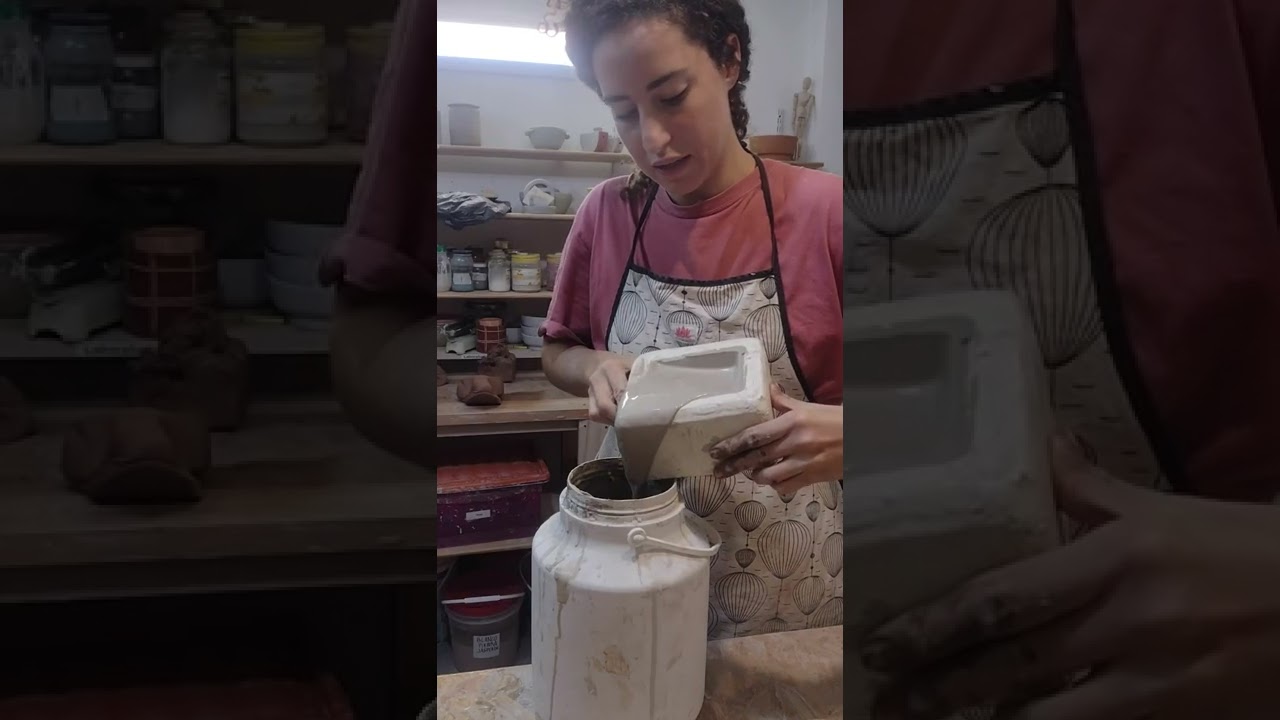 COMO HACER UNA COLADA DE BARBOTINA CERAMICA