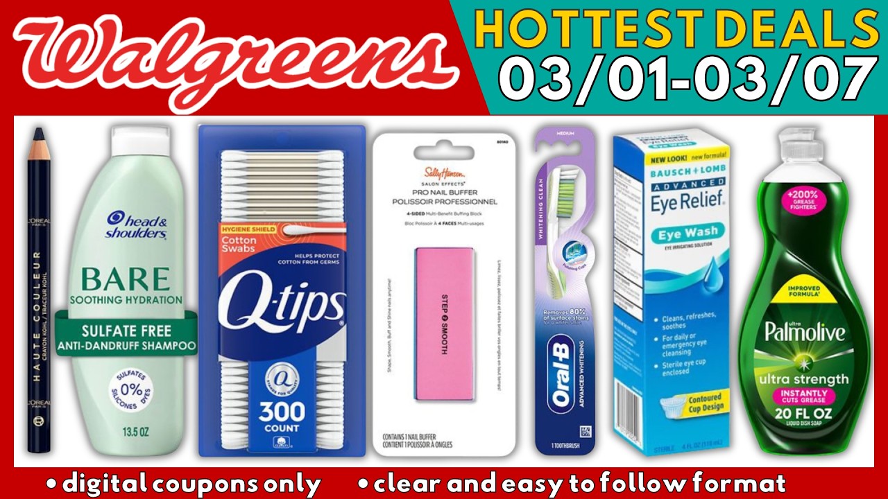 💁🏻&zwj;♀️ Горячие предложения Walgreens на этой неделе 01-03.07 | Только цифровые купоны! #купоны