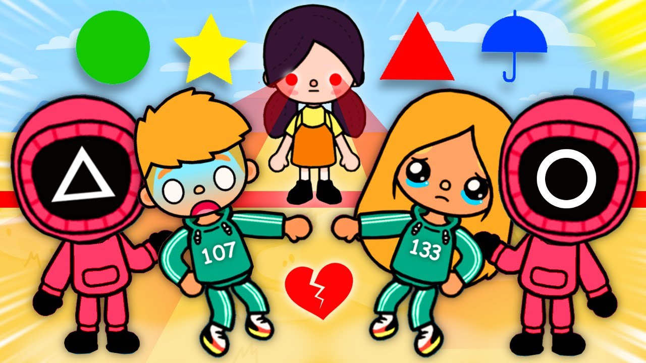 Meine FREUNDIN & ICH werden GETRENNT DURCH SQUID GAME in Toca Boca 😭