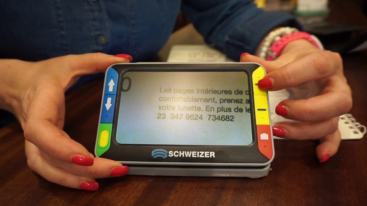 Loupe Vidéo - SCHWEIZER – EMAG 50 HD